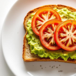 Avocado Tomato Morning Toast - Fresh Start 30: A Journey To Better Health